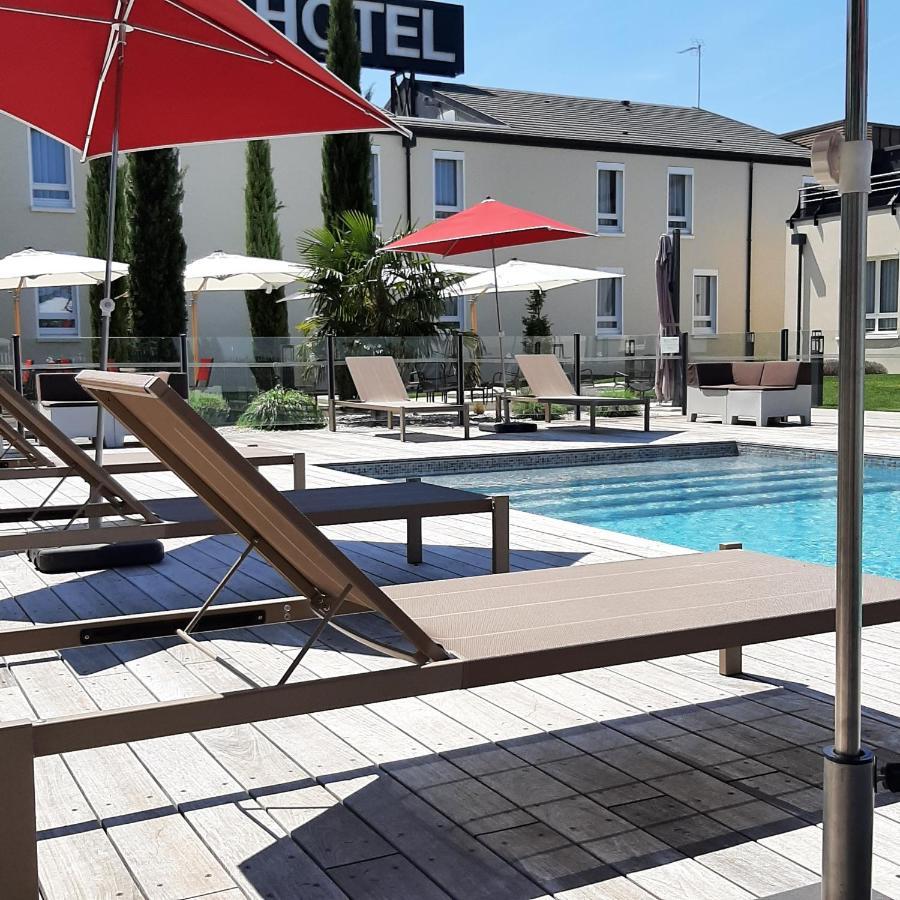 Logis Hotel Relais Saint Jacques - Chateauroux Deols ภายนอก รูปภาพ